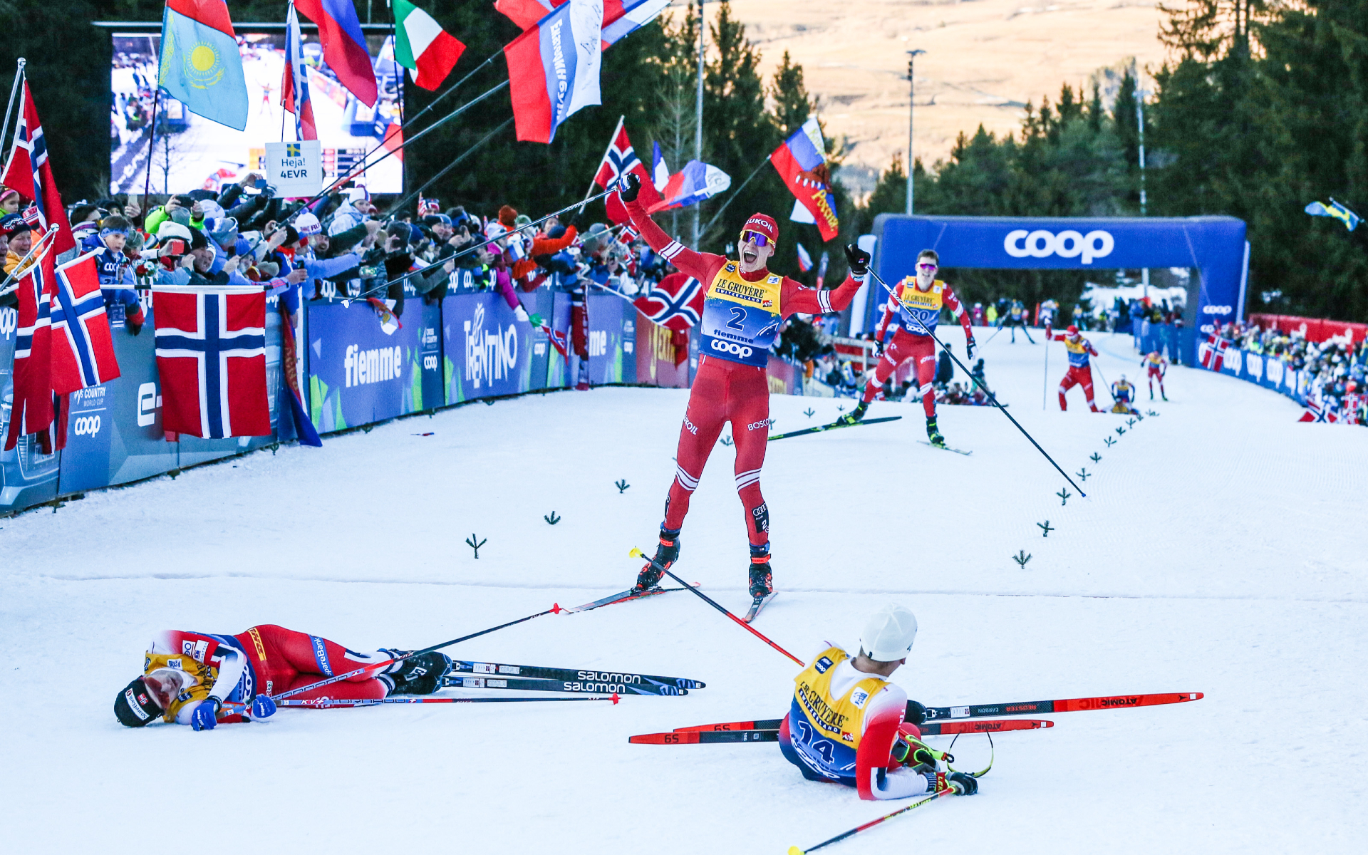 Лыжники сборной Норвегии
