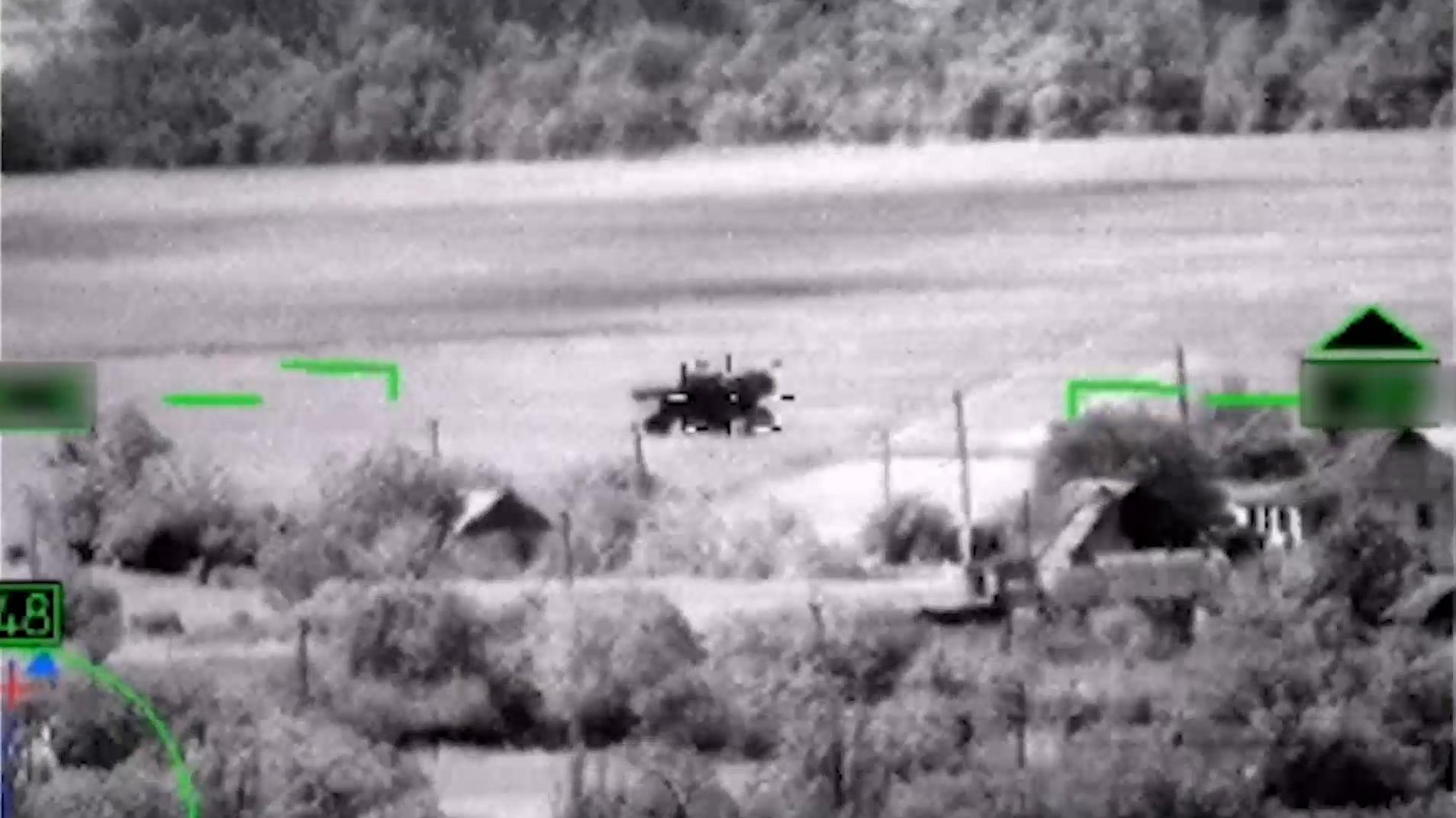Минобороны показало видео с уничтожением переданных ВСУ танков Leopard