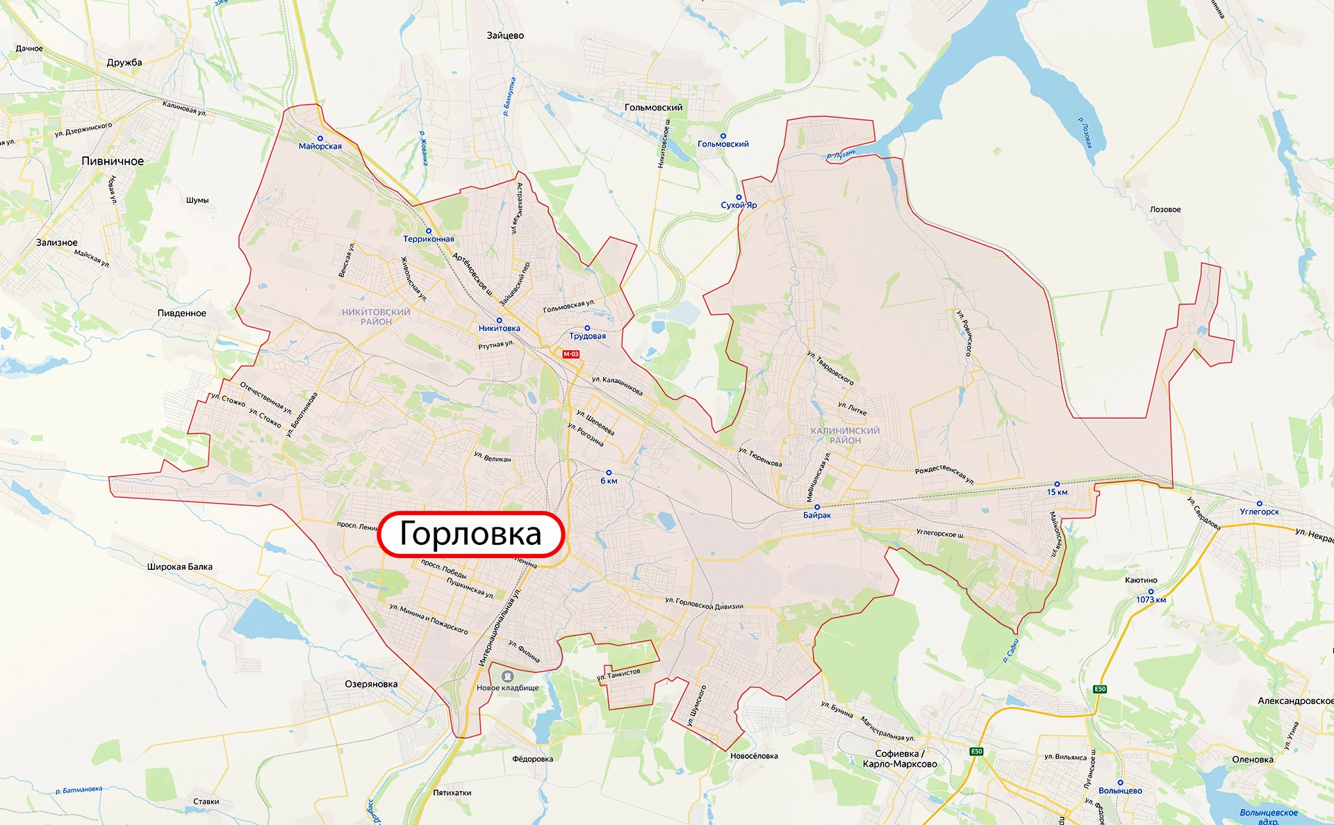 сервис «Яндекс.Карты»