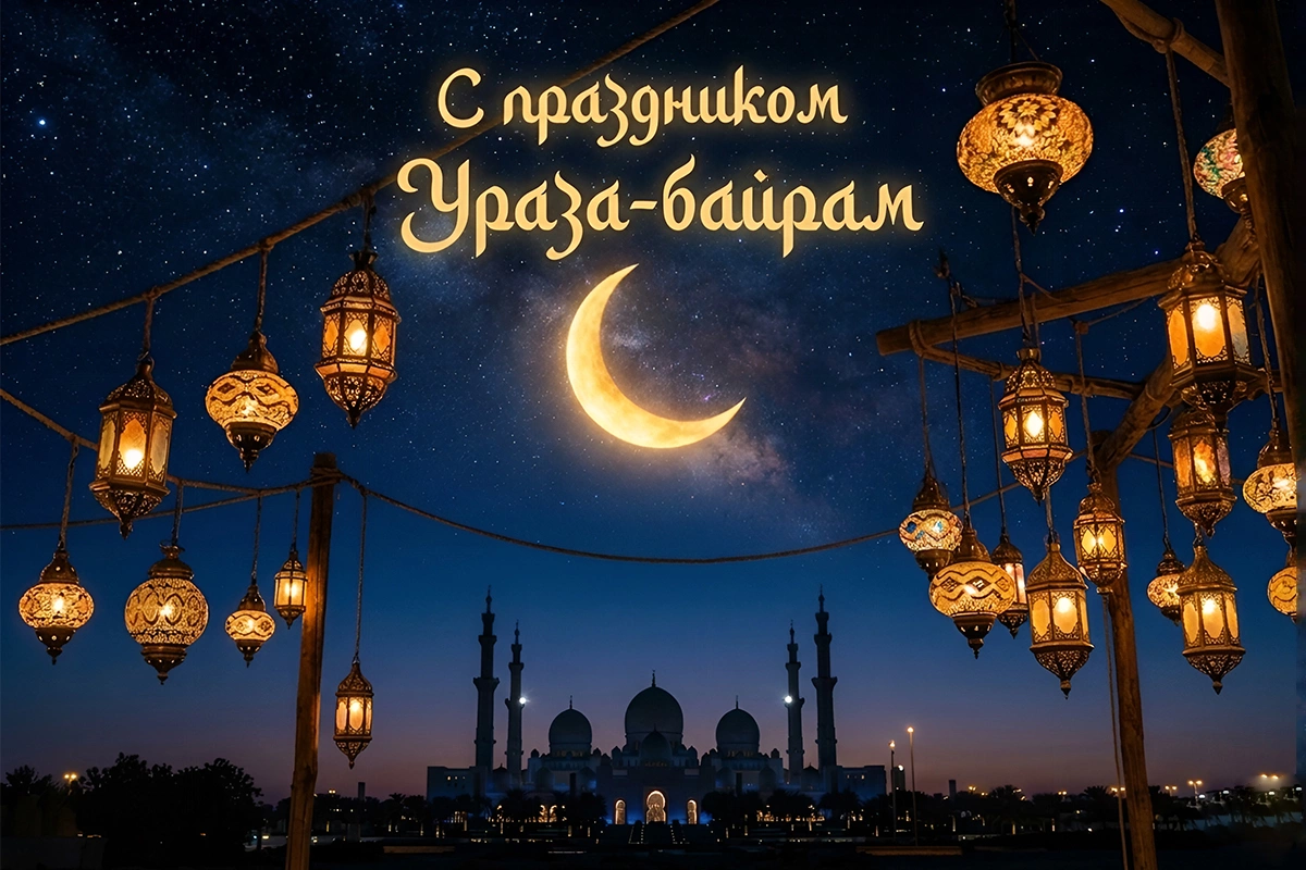 Открытки с Ураза-байрам: 15 вариантов для трогательного поздравления