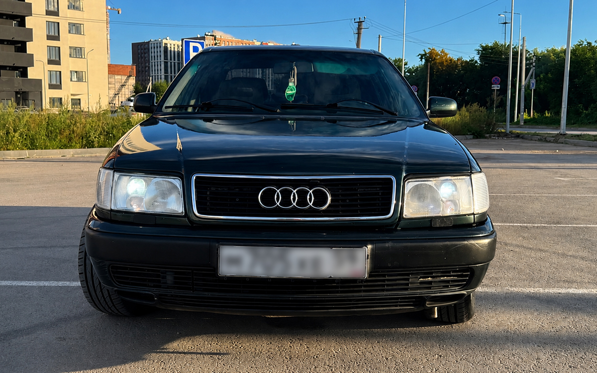 Кузов Audi 100 полностью оцинкован&nbsp;&mdash; в этом главное конкурентное преимущество перед&nbsp;BMW и Mercedes-Benz тех же годов выпуска