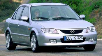 В 2002 году в России реализован 641 автомобиль Mazda