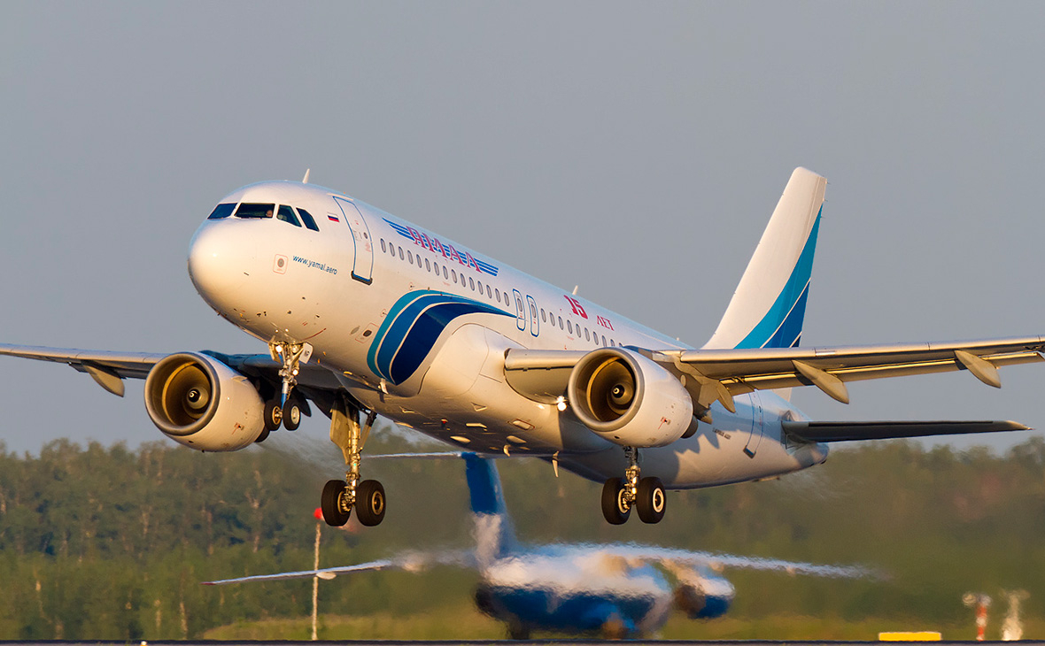 Airbus-320 авиакомпании «Ямал»