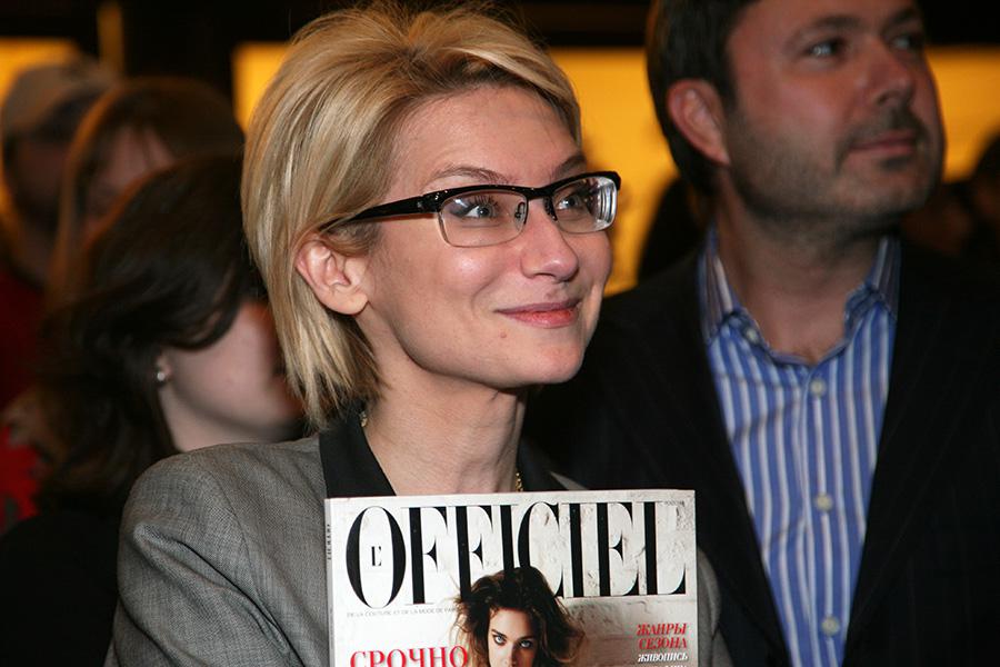 Эвелина Хромченко&nbsp;&mdash;&nbsp;главный&nbsp;редактор&nbsp;журнала &laquo;L&#39;Officiel-Россия&raquo;, 2009 год