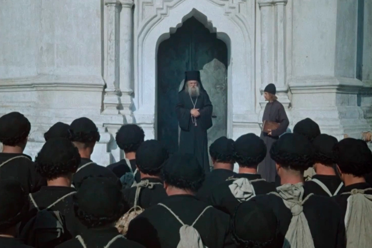 Кадр из фильма «Вий» (режиссеры Константин Ершов, Георгий Кропачев, 1967 г.)