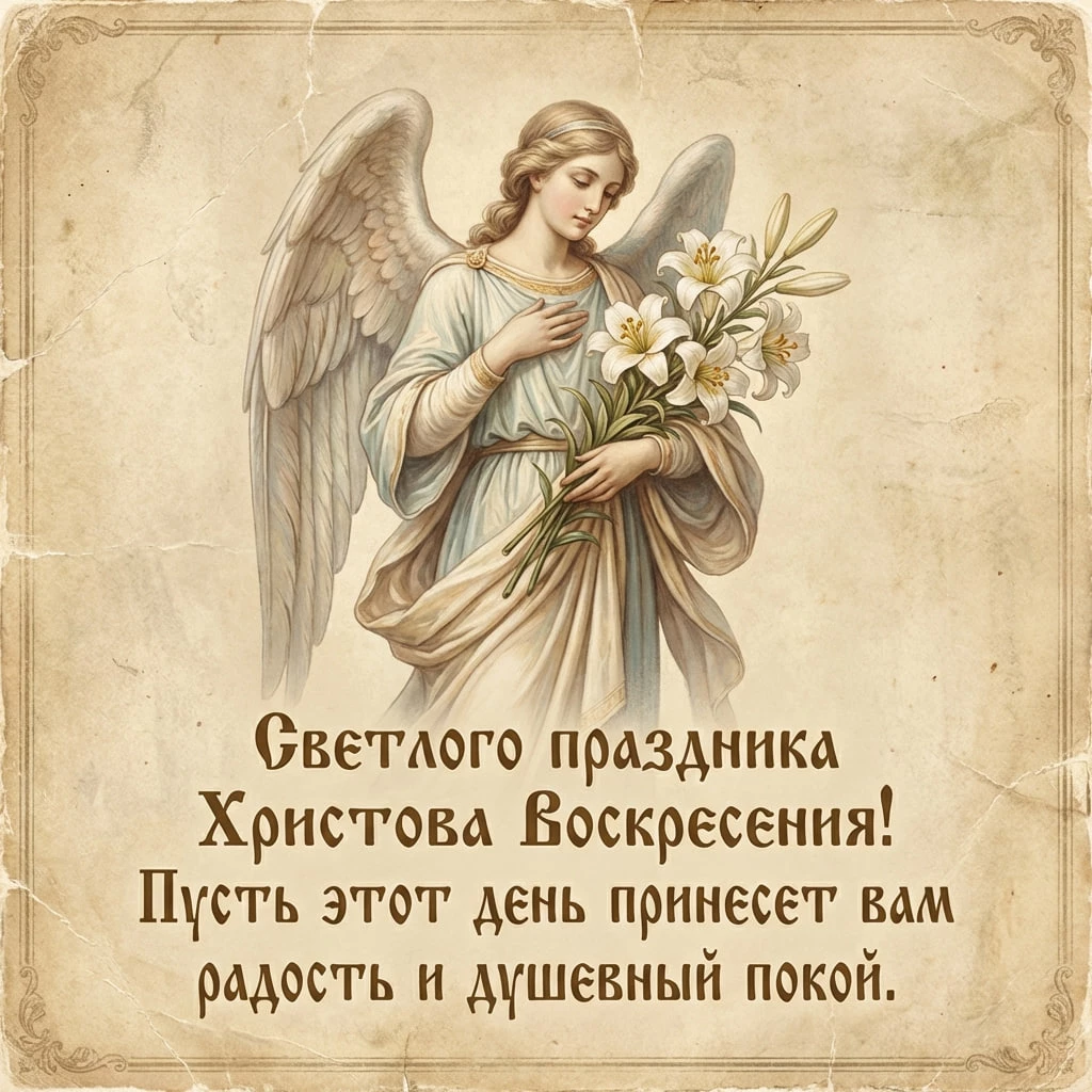 Открытки с Пасхой-2026 для родных и близких