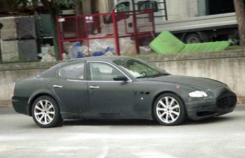 Maserati GT - шпионские фото нового поколения