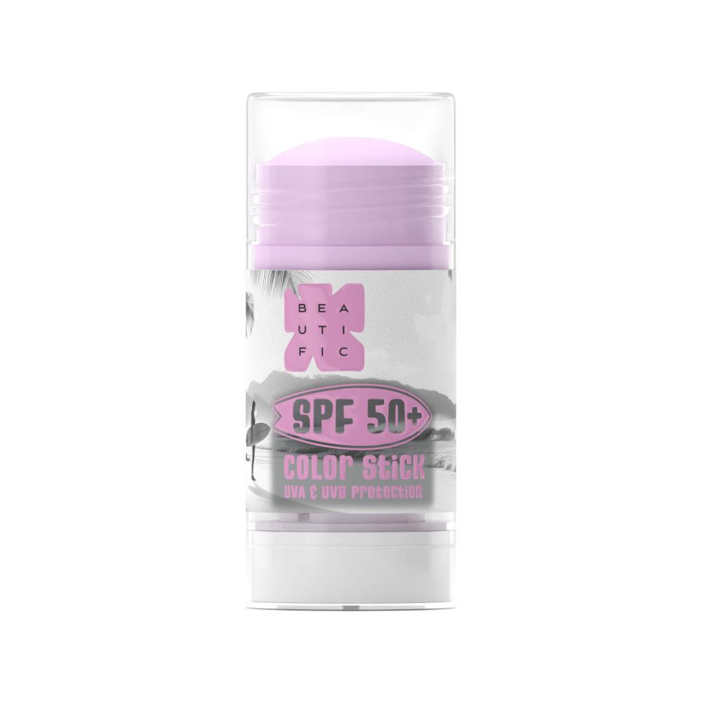 Цветной стик с SPF 50+, Beautific