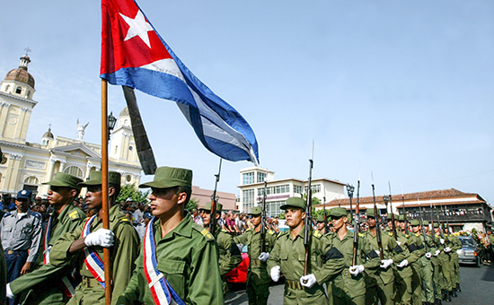 Солдаты кубинской армии. Архивное фото