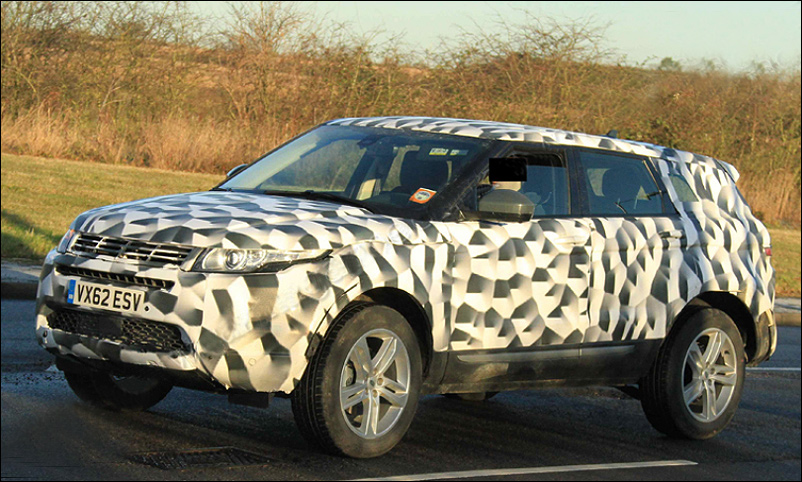 Range Rover Evoque увеличился в размерах