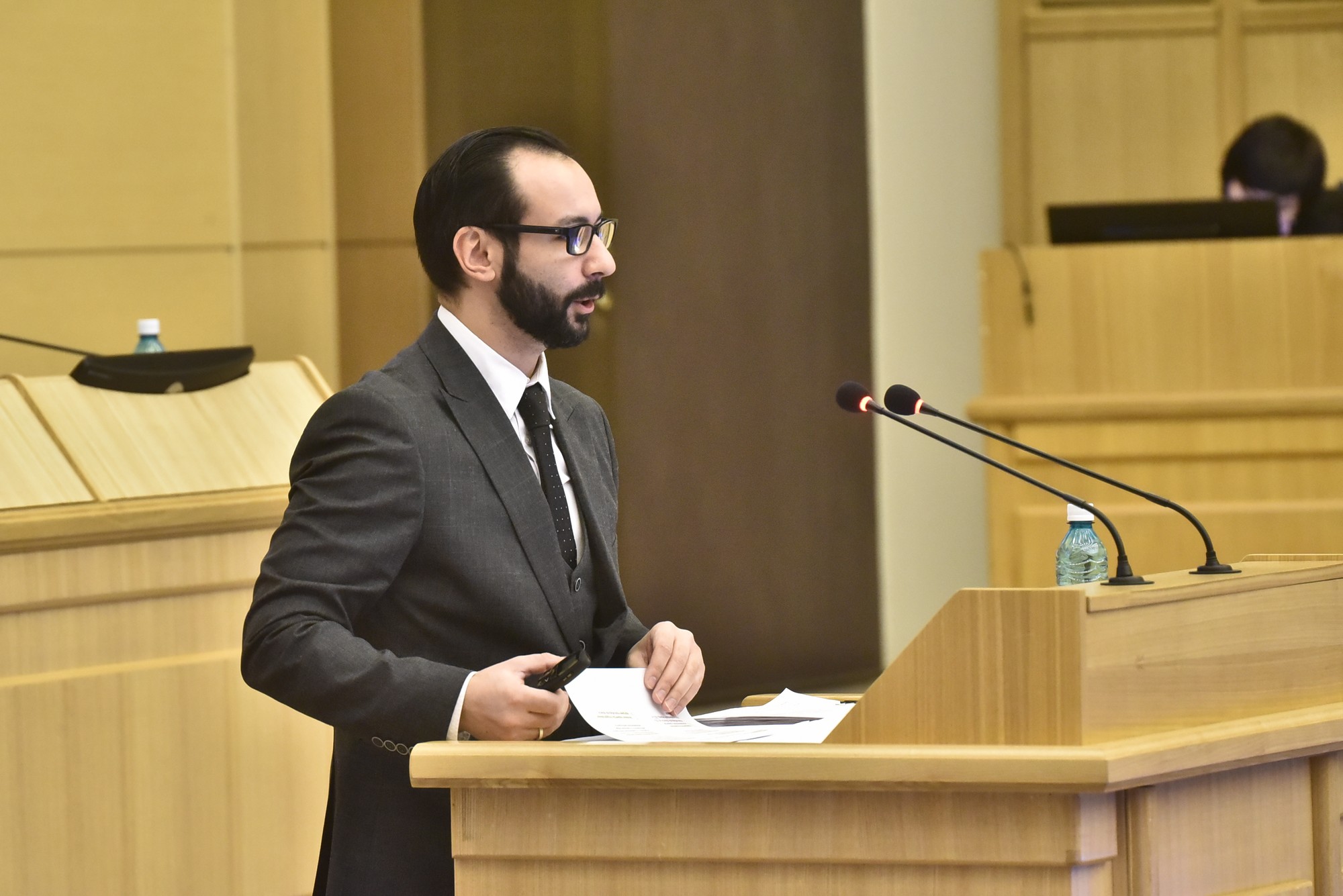 Министр экономического развития Новосибирской области Лев Решетников