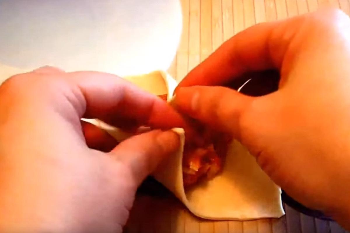 Как лепить манты мешочком