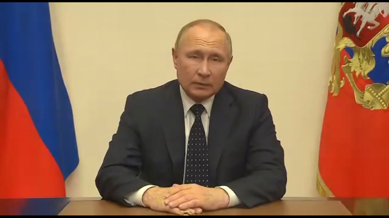 Путин поблагодарил пограничников за пресечение диверсий у границ Украины