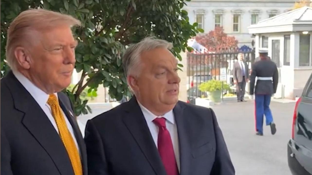 Орбан приехал на переговоры с Трампом