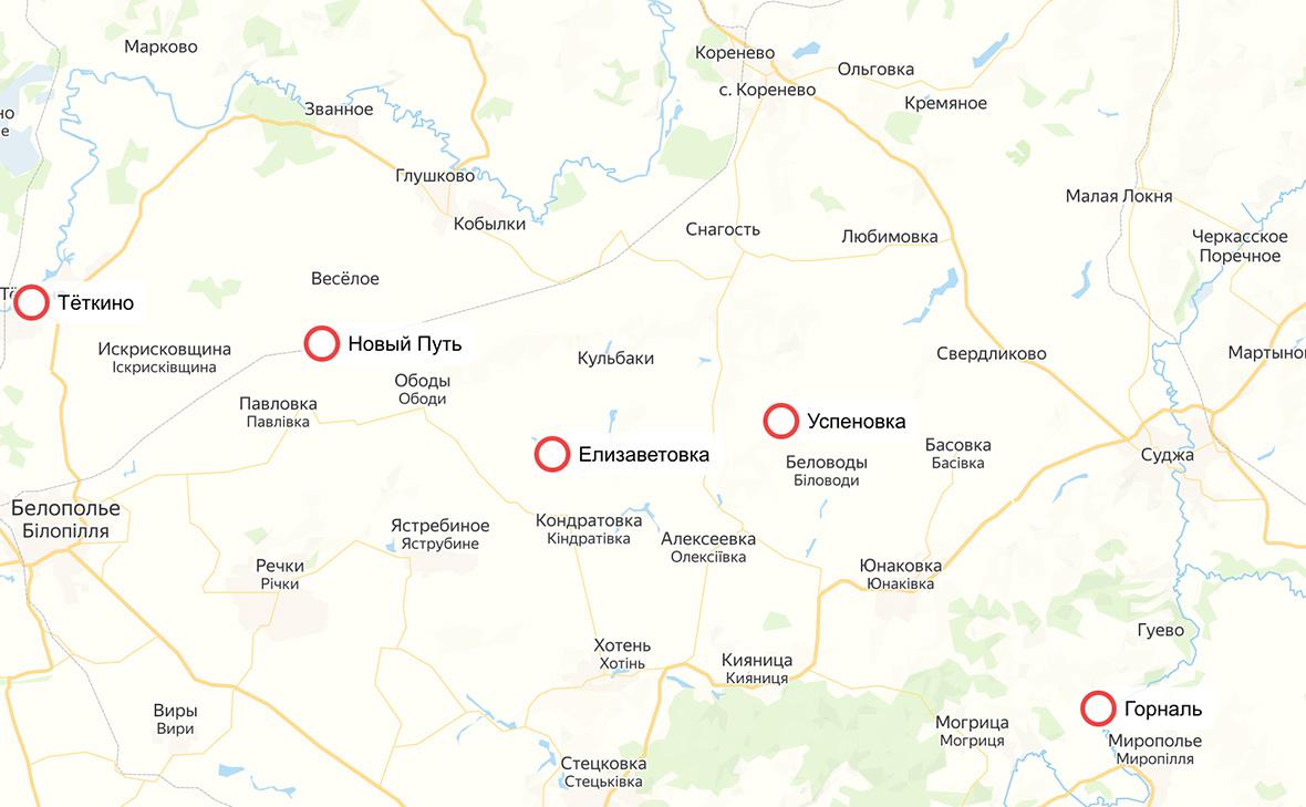 Губернатор сообщил о нескольких обстрелах Курской области