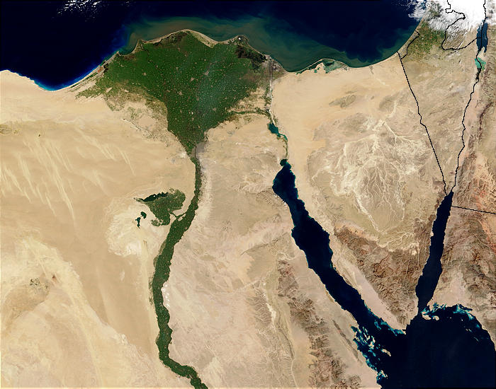 Нил &mdash; единственная река Северной Африки, которая проходит через Сахару
