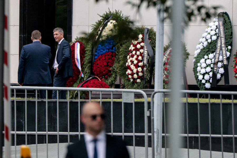 Прощание в траурном зале Центральной клинической больницы&nbsp;управделами президента началось около 13:00 мск