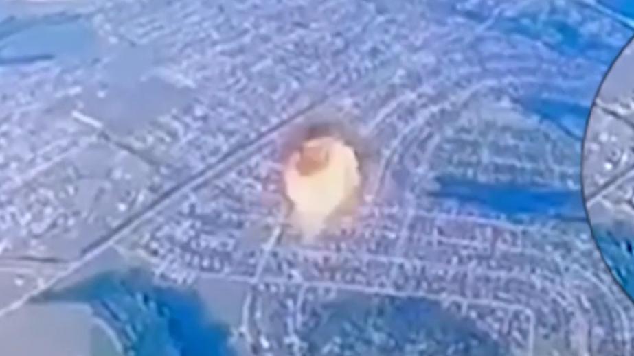 Гладков показал видео уничтожения украинского беспилотника над Белгородом
