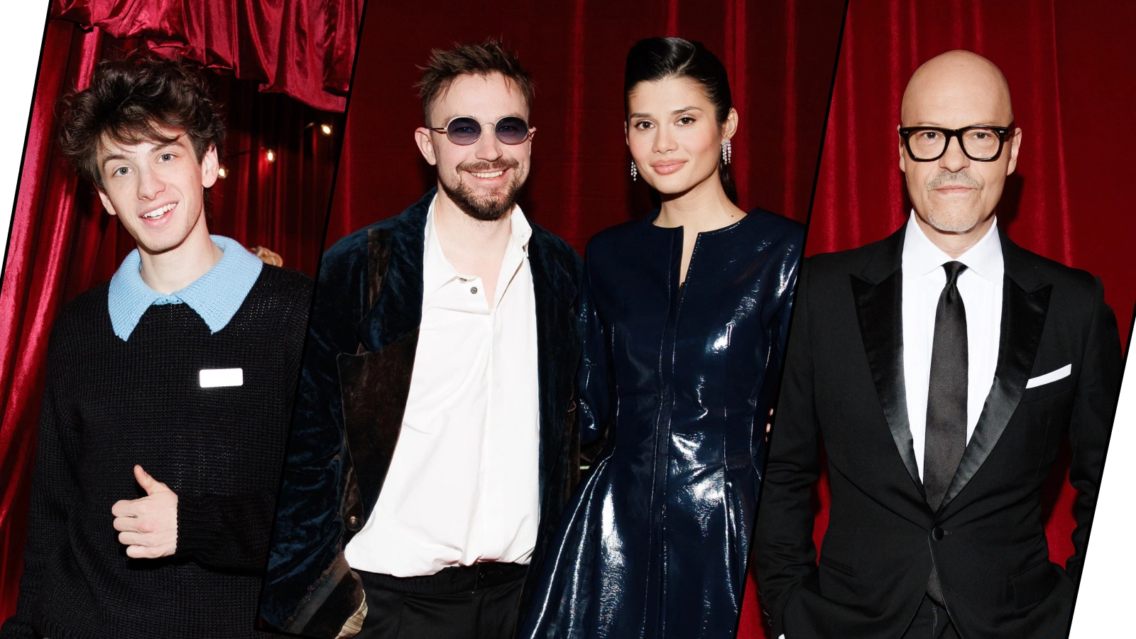 Марк Эйдельштейн, Александр Петров с супругой Викторией, Федор Бондарчук