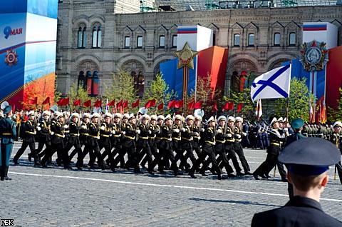 Репетиция парада Победы в Москве