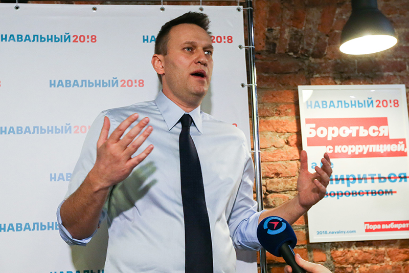 Открытие первого предвыборного штаба Алексея Навального в Санкт-Петербурге



