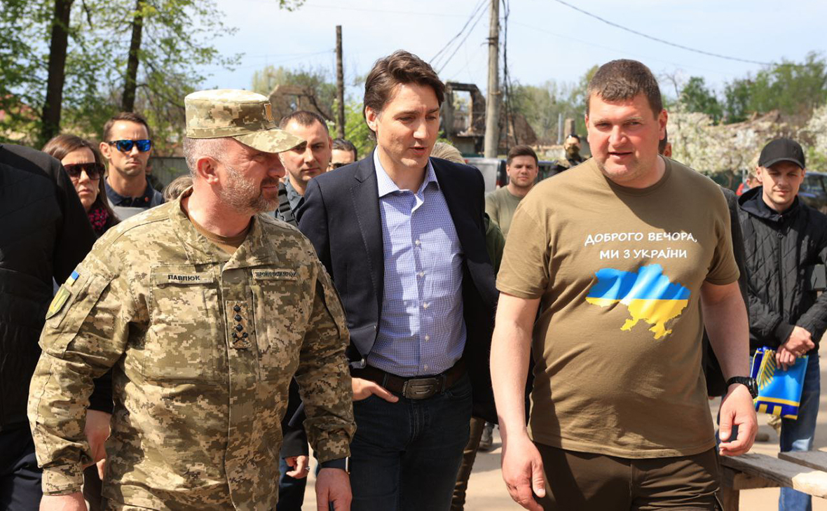 Трюдо прибыл на Украину с необъявленным визитом"/>













