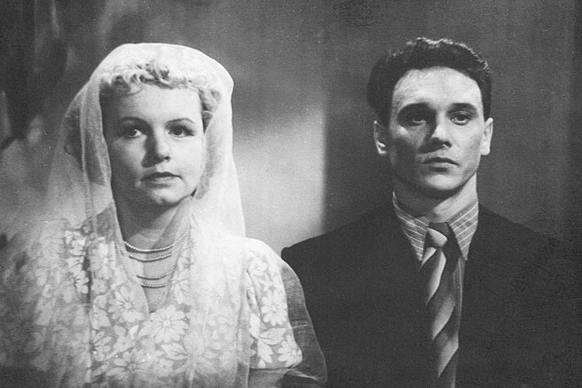 Георгий Юматов и Муза Крепкогорская, кадр из фильма «Пути и судьбы», 1955 год