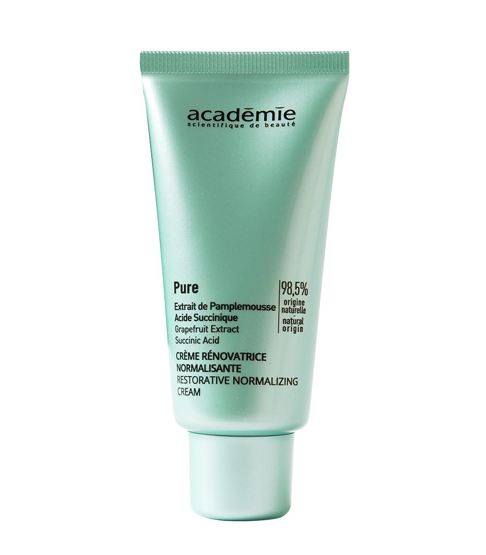 Нормализующий восстанавливающий крем, Pure, Académie Scientifique de Beauté, 7592 руб. (салон красоты «Мильфей»)