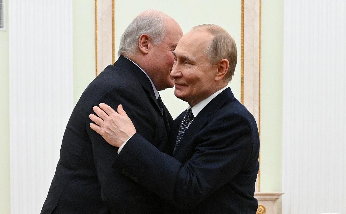 Александр Лукашенко и Владимир Путин