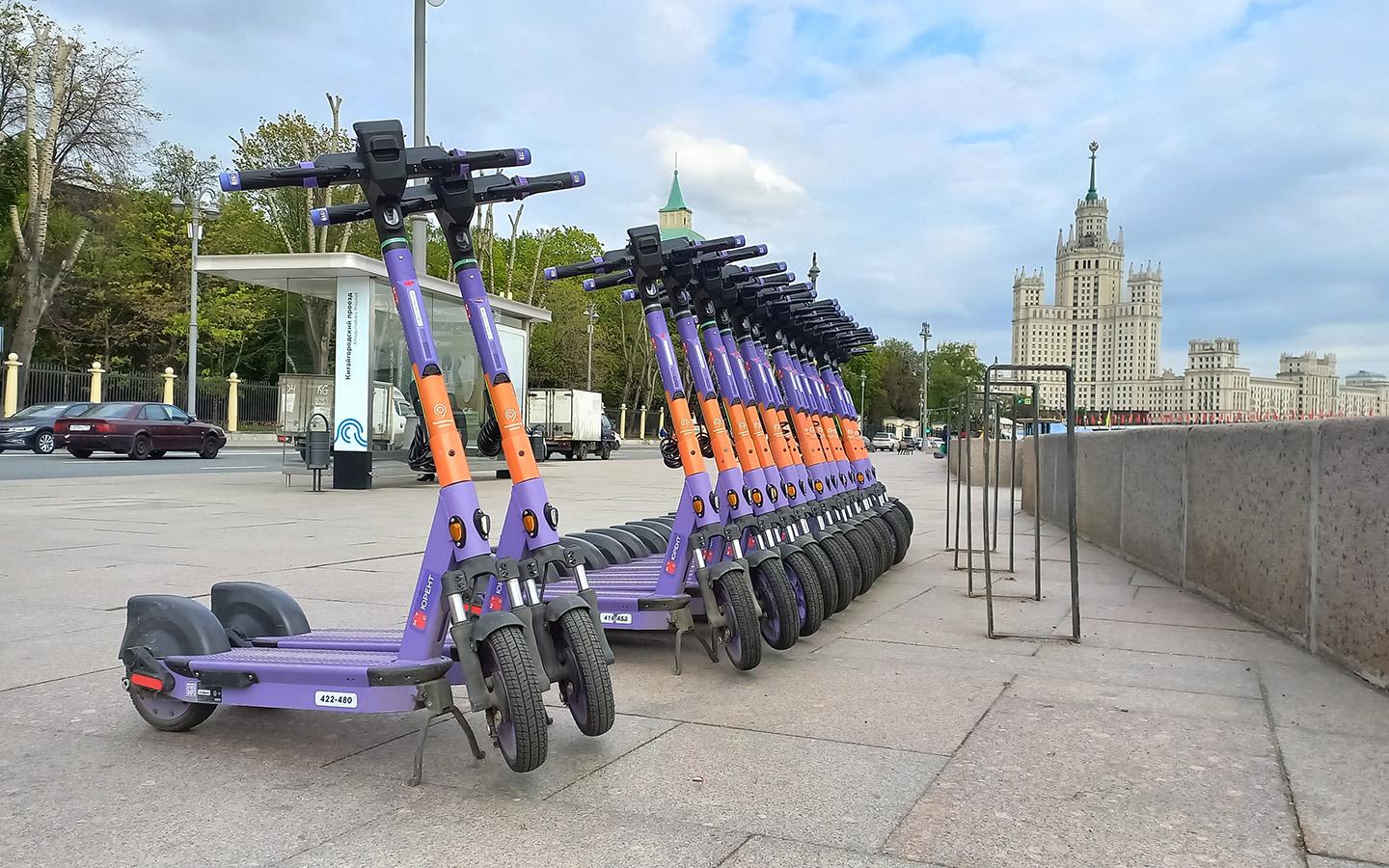 В Москве 1 апреля откроется сезон проката СИМ. Доступны 60 тыс. самокатов