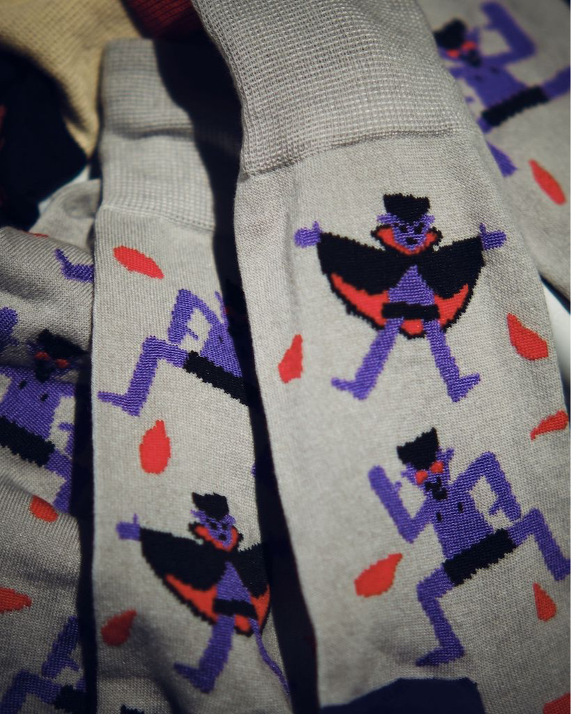 Коллекция носков St.Friday Socks с рисунками от покупателей, приуроченная к Хэллоуину