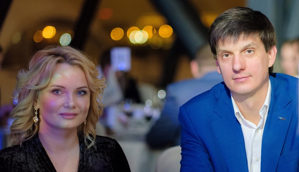 Фото: Дмитрий Дырмовский (ЦРТ) с супругой
