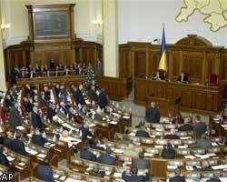 Верховная рада приняла резолюцию недоверия кабмину Ю.Тимошенко