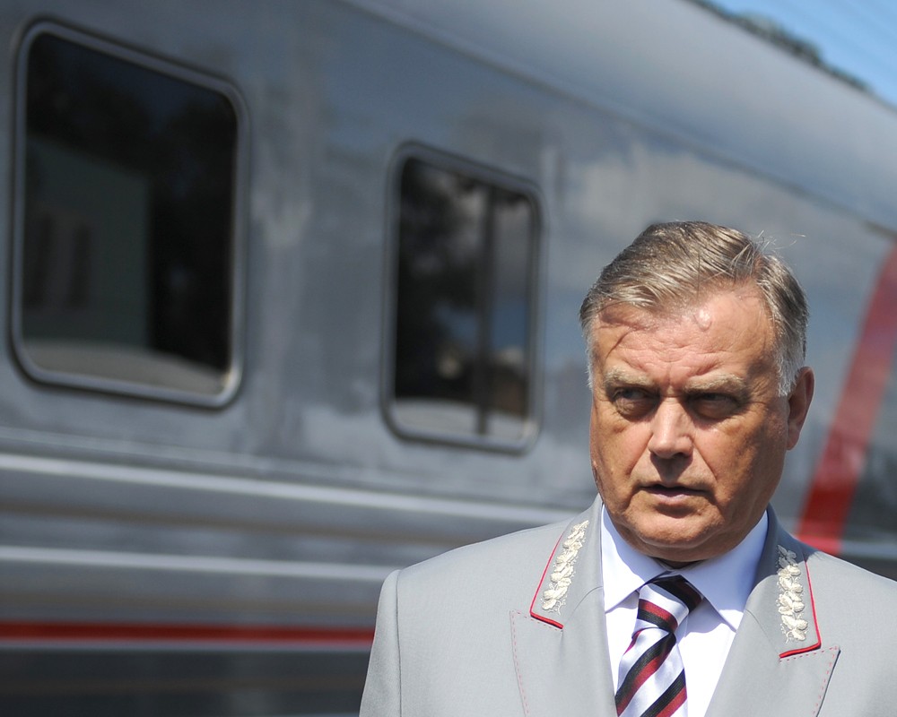  Президент "Российских железных дорог" Владимир Якунин