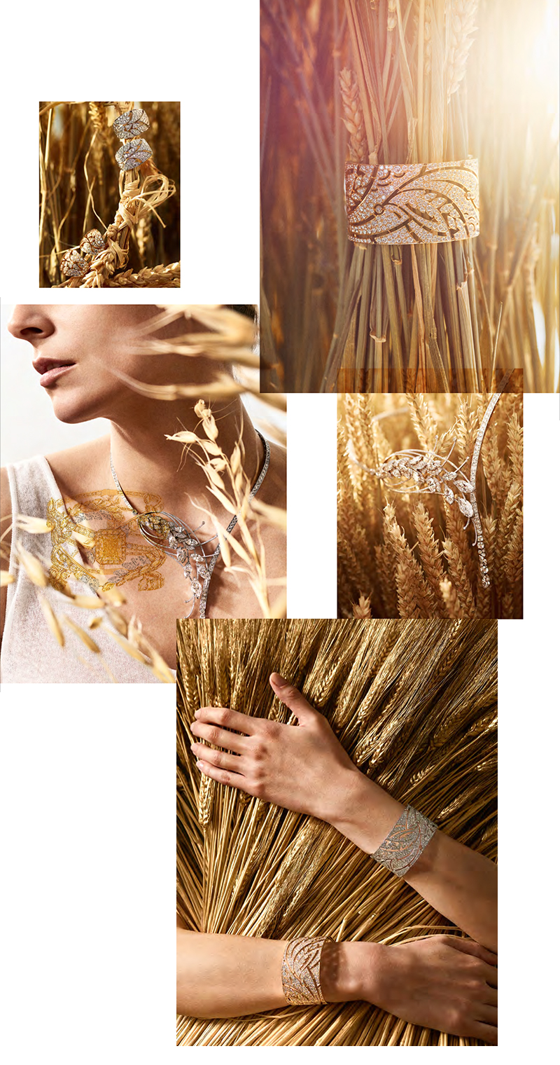 Les Bles de Chanel: как ювелиры собрали урожай пшеницы