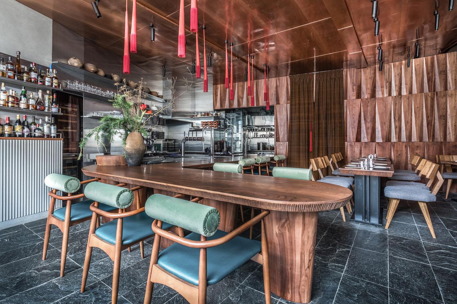 Интерьер ресторана Koji