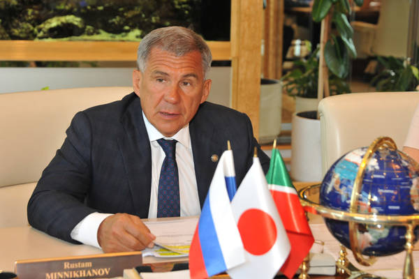 Минниханов: Татарстан привлек в капитал 617 млрд. рублей инвестиций 