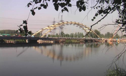 Сегодня в Петербурге открывается вантовый мост через Большую Охту