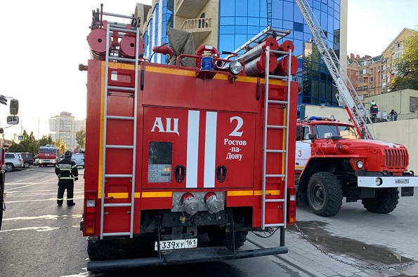 В Ростове потушили возгорание в отеле Radisson