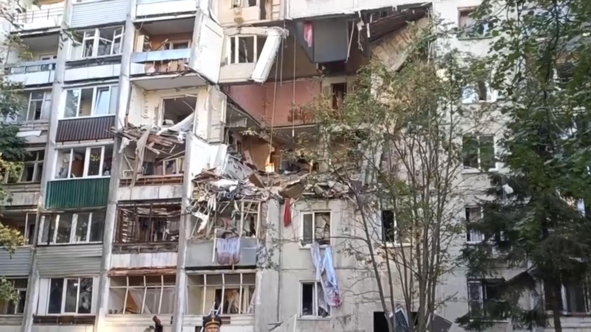 Последствия взрыва газа в многоэтажке в Балашихе. Видео