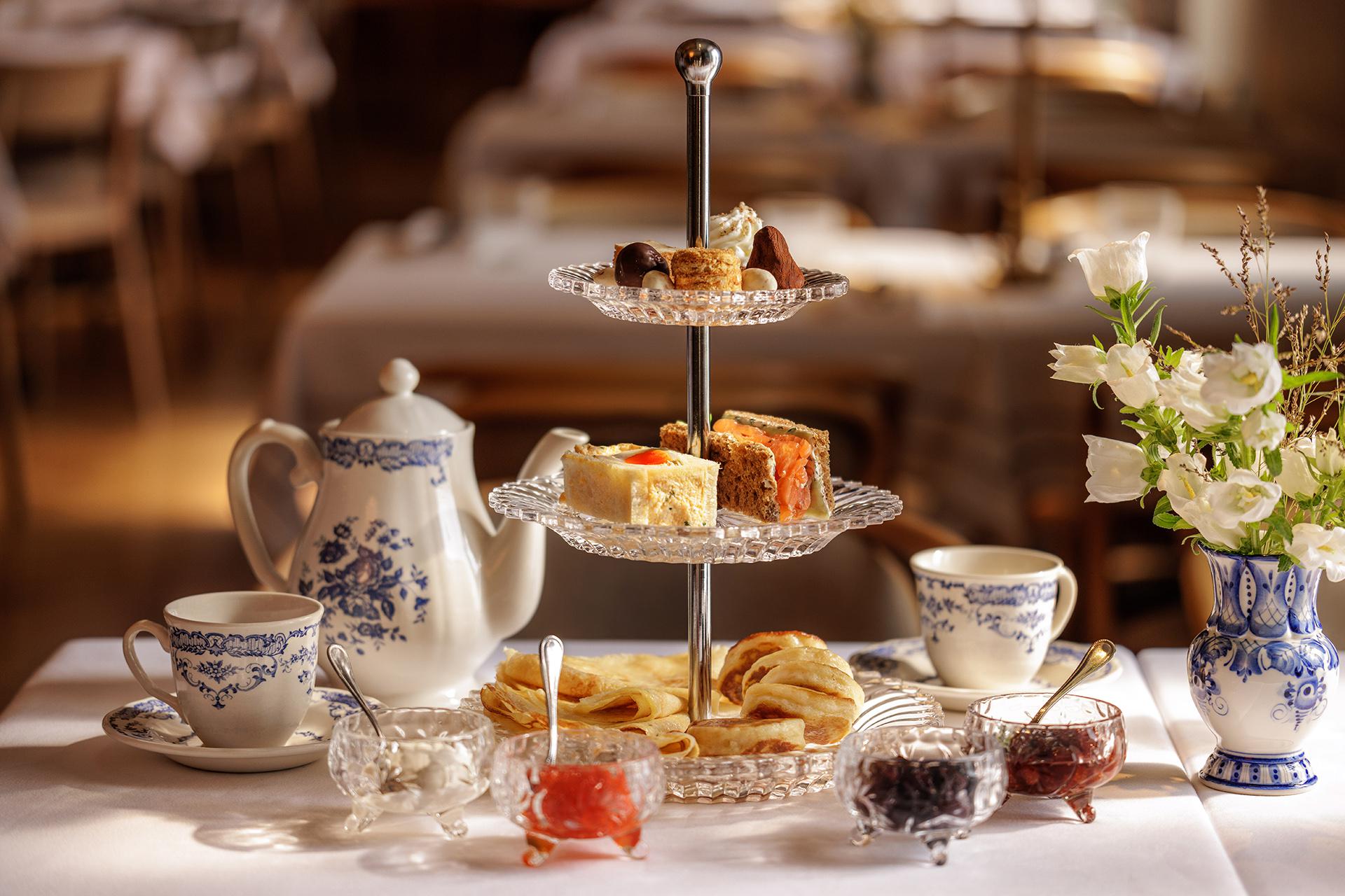 Чайный сет в ресторане Niki