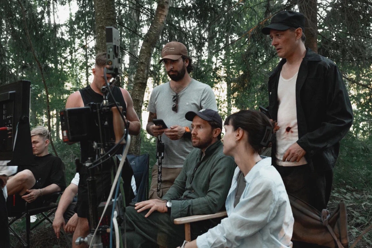 Кадр со съемок сериала «Хирург»