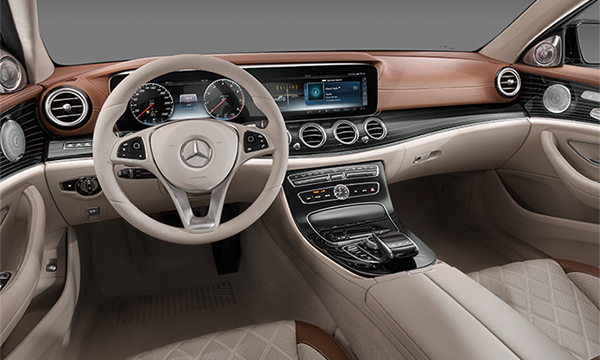 Mercedes рассекретил салон нового E-Class