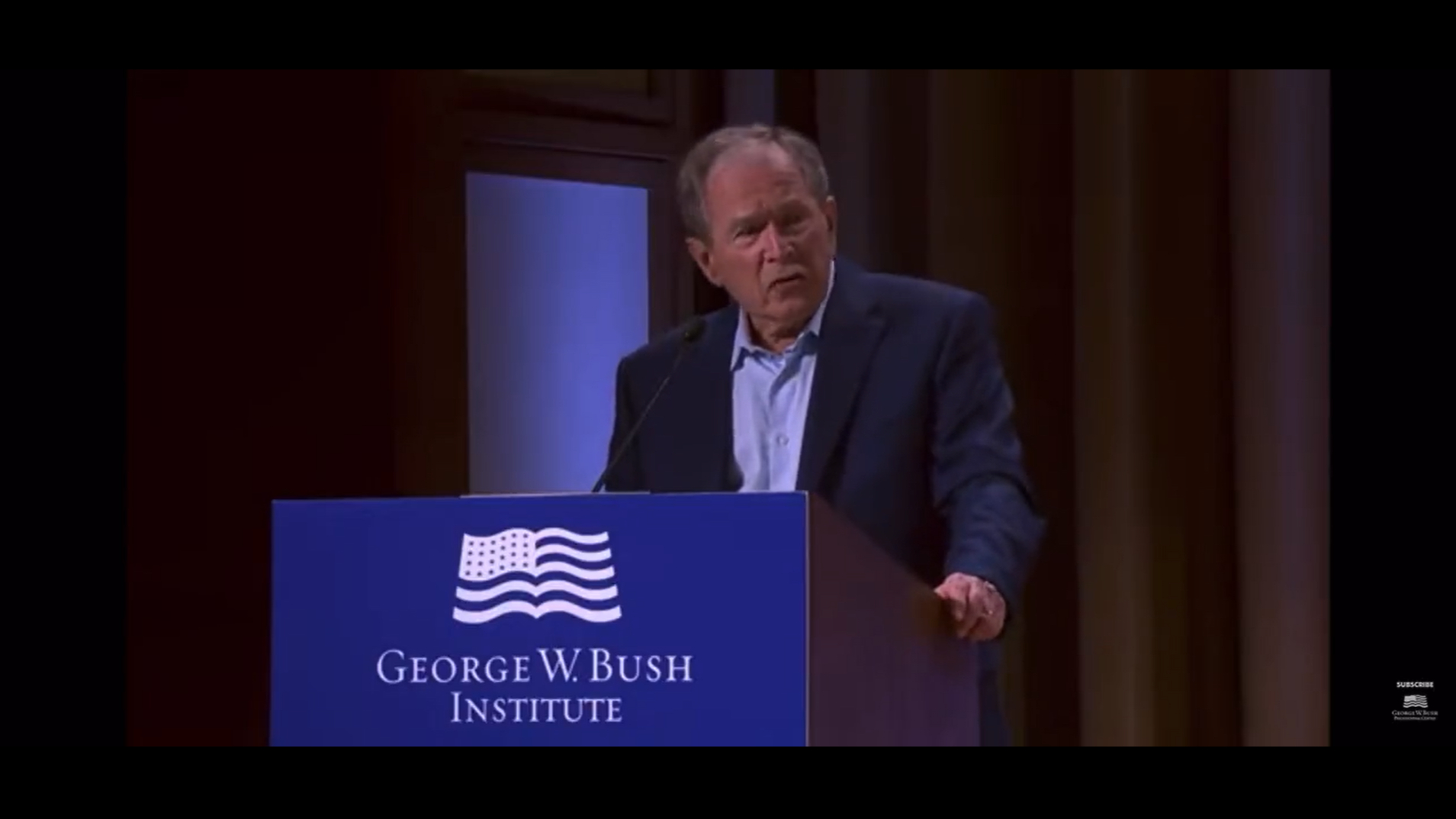 Джордж Буш оговорился и заявил о «жестоком вторжении в Ирак»