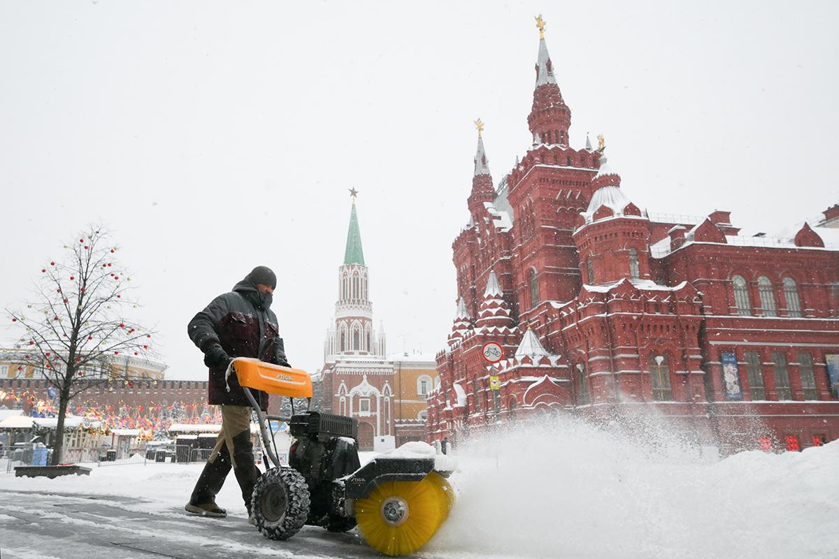Снегопад в Москве, 27 января 2026 года