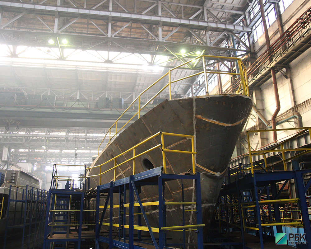 В Татарстане спустят на воду фрегат «Гепард-3.9»