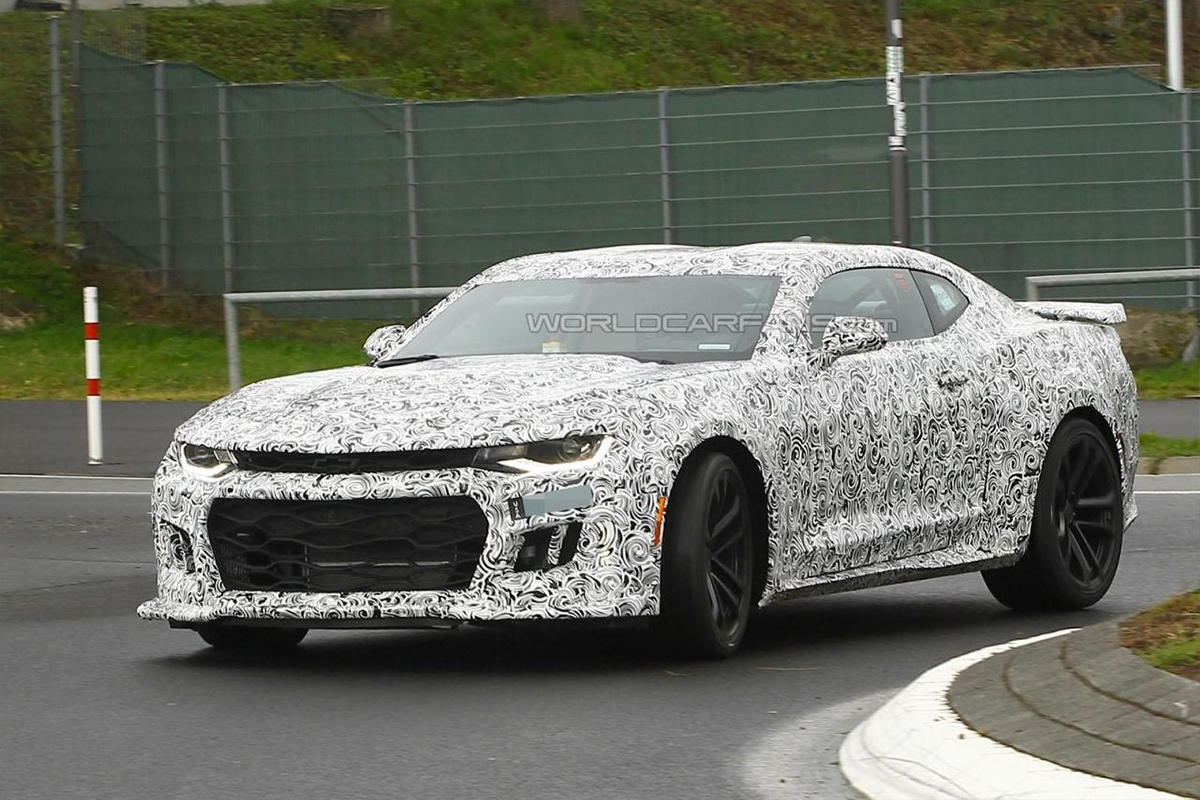 Chevrolet Camaro ZL1 впервые замечен на тестах :: Autonews