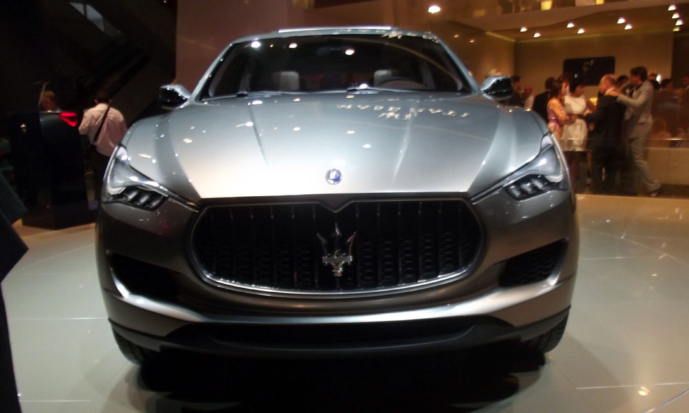 Франкфурт-2011. Maserati представила роскошный внедорожник. ФОТО
