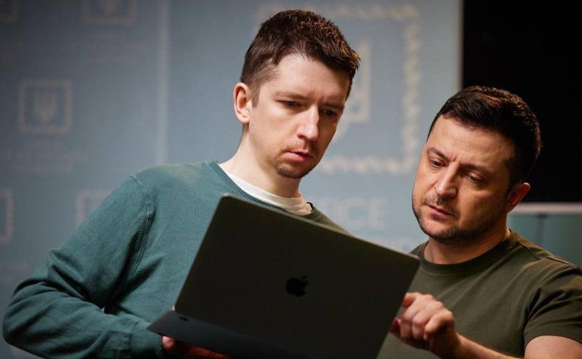 Дмитрий Литвин и Владимир Зеленский