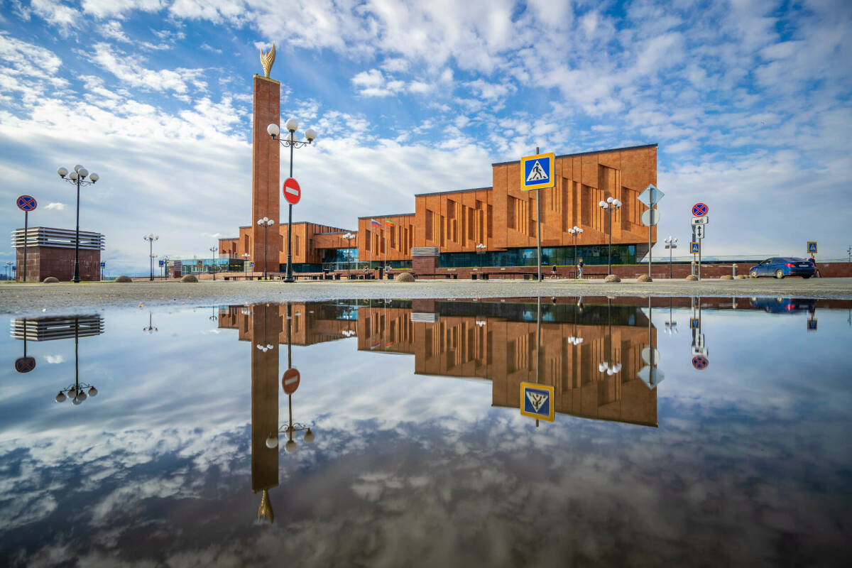 В Казани реконструируют здание Национальной библиотеки Татарстана